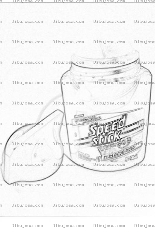 Dibujo para colorear Colorear Desodorante Roll On
