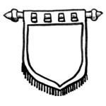 Dibujo para colorear Escudo De Mi Familia Para Pintar Y Colorear