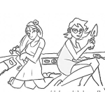 Dibujo para colorear Carpinteras Dibujo De Mujeres Trabajadoras De La Construccion Para Pintar Y Colorear