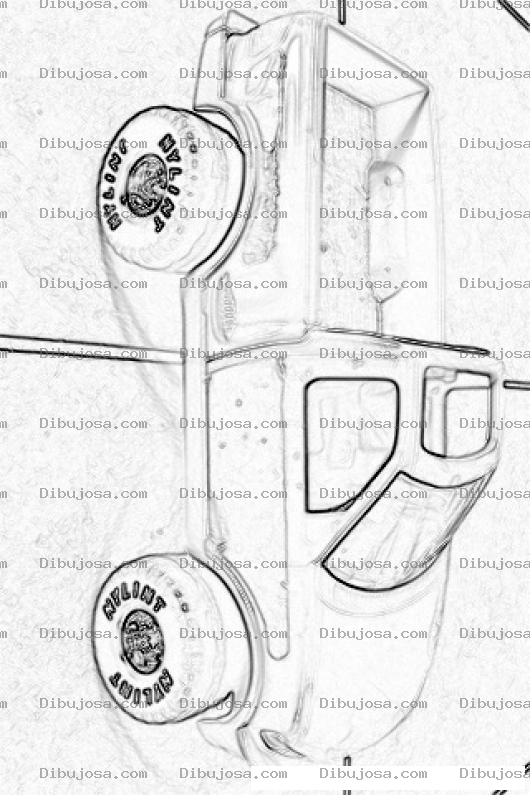 Dibujo para colorear Colorear Troca 4x4 Ford
