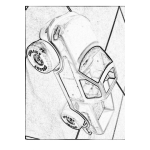 Dibujo para colorear Colorear Pickup De Juguete