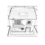 Dibujo para colorear Colorear Casita De Munecas De Juguete