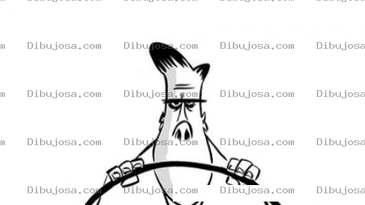 Dibujo para colorear Dibujo De Chofer De Autobus Para Pintar Y Colorear