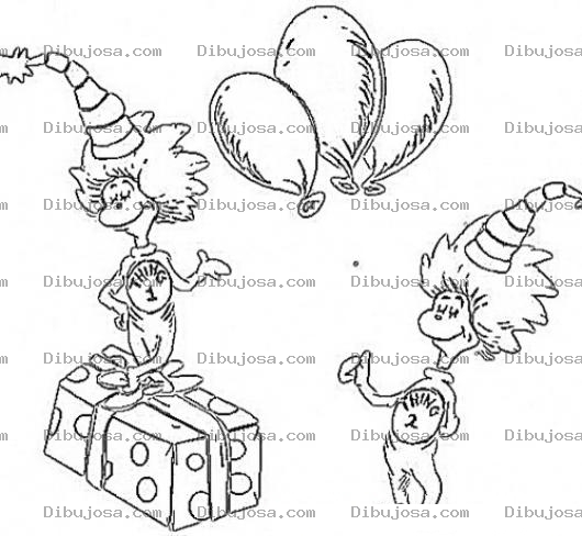 Dibujo para colorear Dr.seuss Dibujo Para Colorear Y Pintar