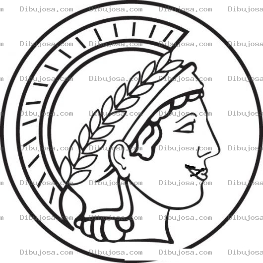 Dibujo para colorear Moneda De Cesar Para Pintar Y Colorear
