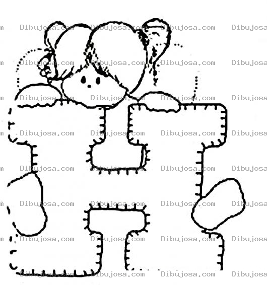 Dibujo para colorear La Letra H De Hanna Para Pintar Y Colorear