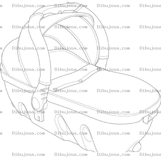 Dibujo para colorear Meseser De Bebe Para Pintar Y Colorear