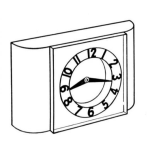 Dibujo para colorear Dibujo De Reloj Despertador Para Pintar Y Colorear