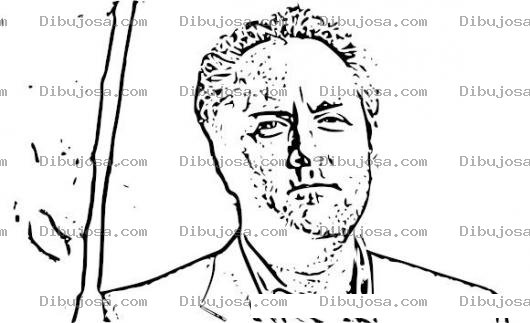 Dibujo para colorear Dibujo De Andrew Breitbart Para Pintar Y Colorear