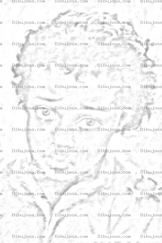 Dibujo para colorear Colorear Negrito Llorando Con Camisa Rota