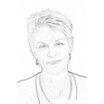 Dibujo para colorear Jamieleecurtis.com Dibujo De Jamie Lee Curtis Para Pintar Y Colorear A Jamie Curtis