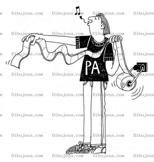 Dibujo para colorear Papeltoilet Dibujo De Muchacho Sacando Hojas Del Papel Higienico Para Pintar Y Colorear Papel Confort