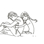Dibujo para colorear Dibujo De Novio Llorando Para Pintar Y Colorear