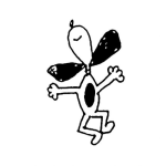 Dibujo para colorear Dibujo De Snupi Flaco Pero Feliz Para Pintar Y Colorear