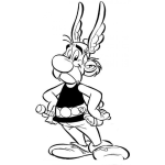 Dibujo para colorear Asterix.com Dibujo De Asterix Para Pintar Y Colorear