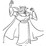 Dibujo para colorear Dibujo Del Malvado De Toy Story Para Pintar Y Colorear
