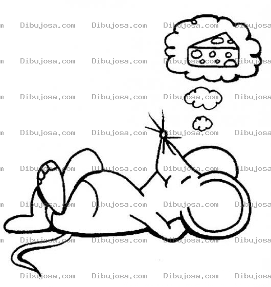 Dibujo para colorear Ratones para colorear