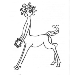 Dibujo para colorear Caballo Con Cuerpo De Mujer Para Pintar Y Colorear