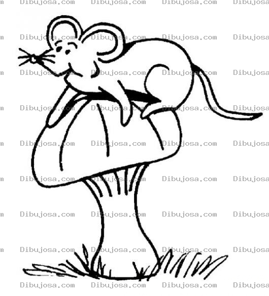 Dibujo para colorear Ratones para colorear