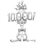 Dibujo para colorear 10mil Dolares Dibujo De Empleado Asombrado Por Sueldo De 10000 Dolares Para Pintar Y Colorear