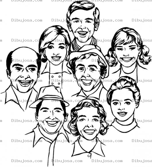 Dibujo para colorear Dibujo De Trabajadores Para Pintar Y Colorear Clase Trabajadora