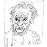 Dibujo para colorear Arrugas En El Rostro Dibujo De Viejito Arrugado Para Pintar Y Colorear