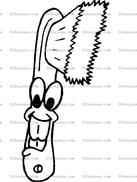 Dibujo para colorear Dibujo De Cepillo E Dientes Sonriente Para Colorear