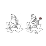 Dibujo para colorear Dibujo De Hombre Sacandose Los Mocos Para Pintar Y Colorear Hombre Que Se Saco El Cerebro Por La Nariz