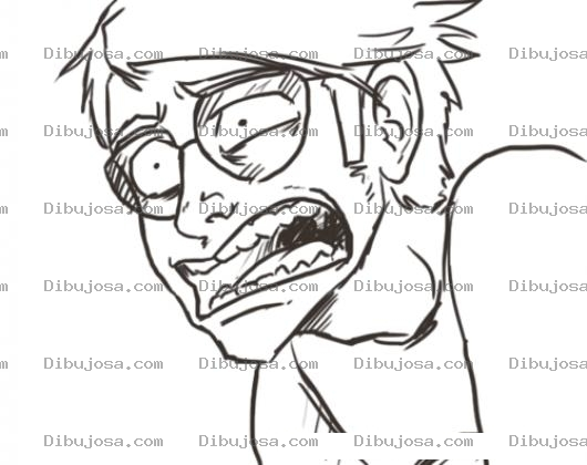 Dibujo para colorear Cara De Diarrea Para Pintar Y Colorear