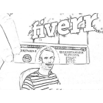 Dibujo para colorear Fiverr.com Dibujo De 5 Dolares Ganados En Fiverr Para Pintar Y Colorear Idea Para Ganar Dinero En Internet
