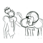 Dibujo para colorear Jugadores De Futbol Americano Para Pintar Y Colorear