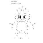 Dibujo para colorear Conecta los puntos del 1 al 40 y termina el dibujo