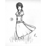 Dibujo para colorear Dibujo De Chica Del Campo Para Pintar Y Colorear