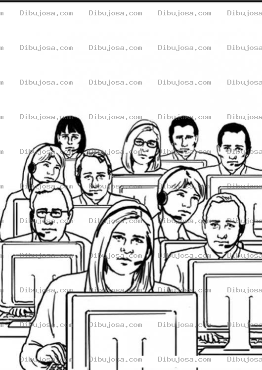 Dibujo para colorear Transactel Dibujo Del Mejor Call Center De Guatemala Para Pintar Y Colorear