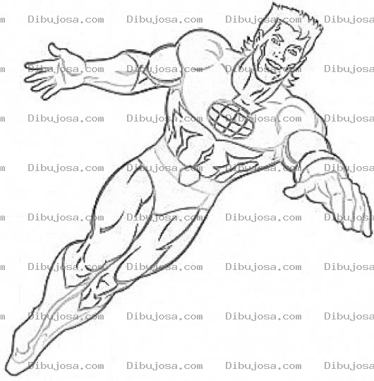 Dibujo para colorear Dibujo Del Capitan Planeta Para Pintar Y Colorear