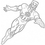 Dibujo para colorear Dibujo Del Capitan Planeta Para Pintar Y Colorear