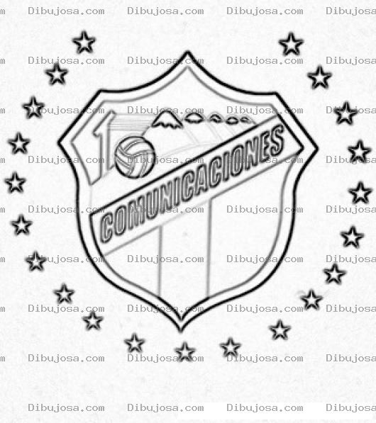 Dibujo para colorear Colorear Logo De Los Cremas Guatemala Comunicaciones