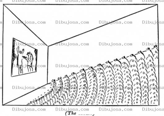 Dibujo para colorear Sala De Cine Para Pintar Y Colorear