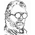 Dibujo para colorear Colorar a Facundo Cabral
