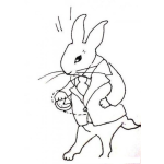 Dibujo para colorear Saco Y Corbata Dibujo De Conejito Vestido Formal Con Saco Y Corbata Para Pintar Y Colorear