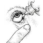 Dibujo para colorear Gotas Oftalmologicas Dibujo Para Pintar Y Colorear Gotas Para El Ojo Para Evitar Conjuntivitis Como Cloranfenicol Eyemo Y Visina