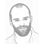 Dibujo para colorear Jasonstatham Dibujo De Jason Statham Para Pintar Y Colorear A Jeison Statman