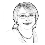 Dibujo para colorear Colorear a Michelle Bachelet ex Presidenta de Chile