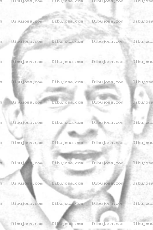 Dibujo para colorear Colorear A Ollanta Humala Presidente De Peru En El 2011