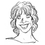 Dibujo para colorear Colocha De Pelo Corto Sonriente Para Pintar Y Colorear