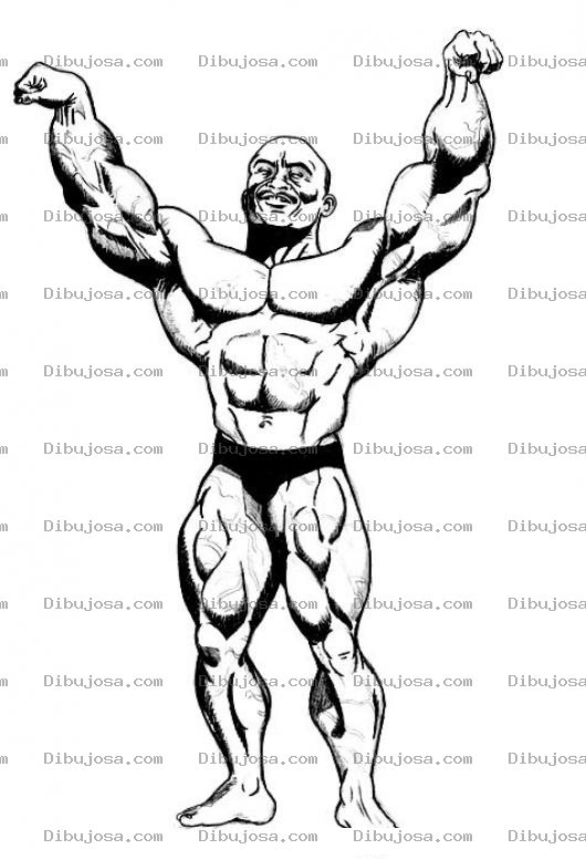 Dibujo para colorear Sergiooliva.com Coloring Page Dibujo De Sergio Oliva Mister Olimpia De 1967 A 1969 Para Pintar Y Colorear Al Cubano Sergio Oliba
