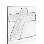 Dibujo para colorear Colorear Cruz De Madera
