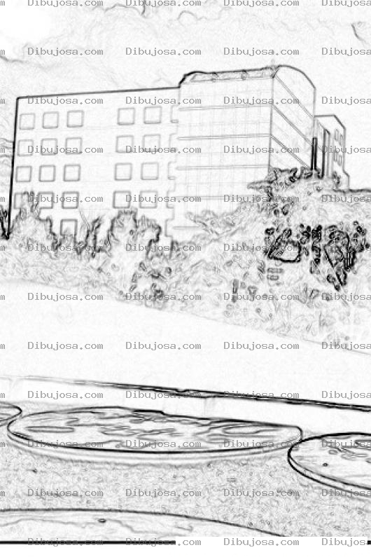 Dibujo para colorear Edificio Tetra Center En Zpna 13 De Guatemala Para Colorear