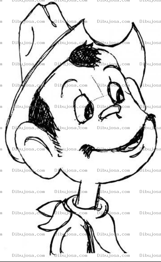Dibujo para colorear Cantinflascantinflas Dibujo De Cantinflas Para Pintar Y Colorear A Kantinflas