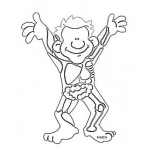 Dibujo para colorear Los Organos Del Cuerpo Humano Para Pintar Y Colorear